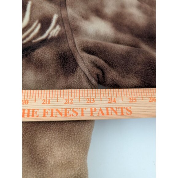 Black Canyon Outfitters Moose Jacket Womens Size Large Beige Sherpa Lined Hooded - Picture 14 of 15